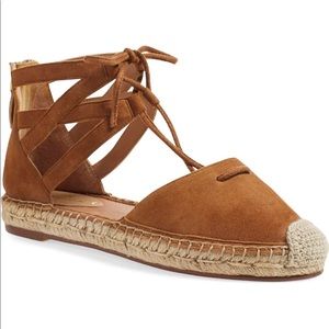 Caslon Lace-up Espadrille Flat